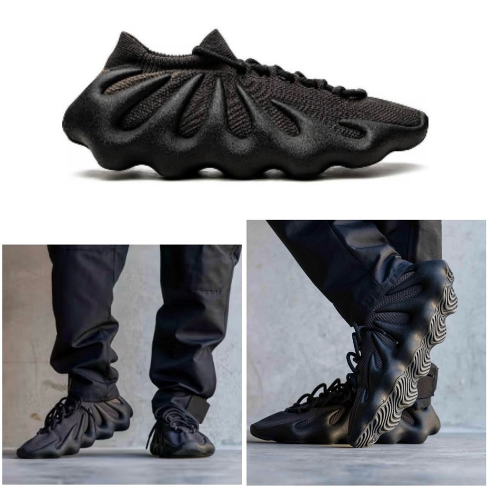 Adidas Yeezy 450 "Dark Slate" Unixes Sneakers by Kanye West's